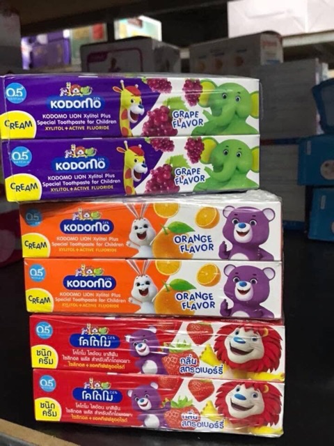 Kem đánh răng kodomo trẻ em