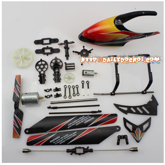 Bộ phụ kiện thay thế máy bay wltoys v912
