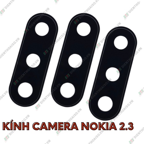 Mặt kính camera nokia 2.3 có sẵn keo dán