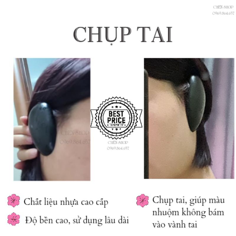 Chụp tai, sản phẩm hỗ trợ quá trình nhuộm tóc tại nhà