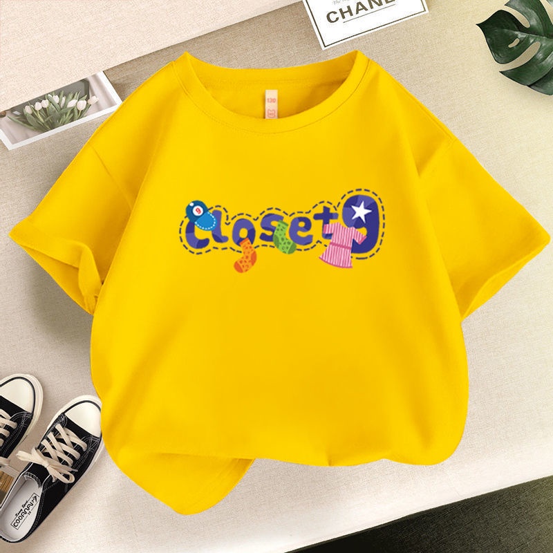 Áo Thun Tay Ngắn In Họa Tiết Hoạt Hình Phong Cách Mới Cho Bé Gái