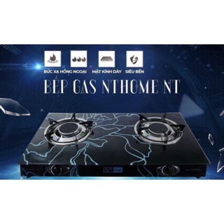 Bếp Ga Hồng Ngoại Kính Cường Lực NT-HOME