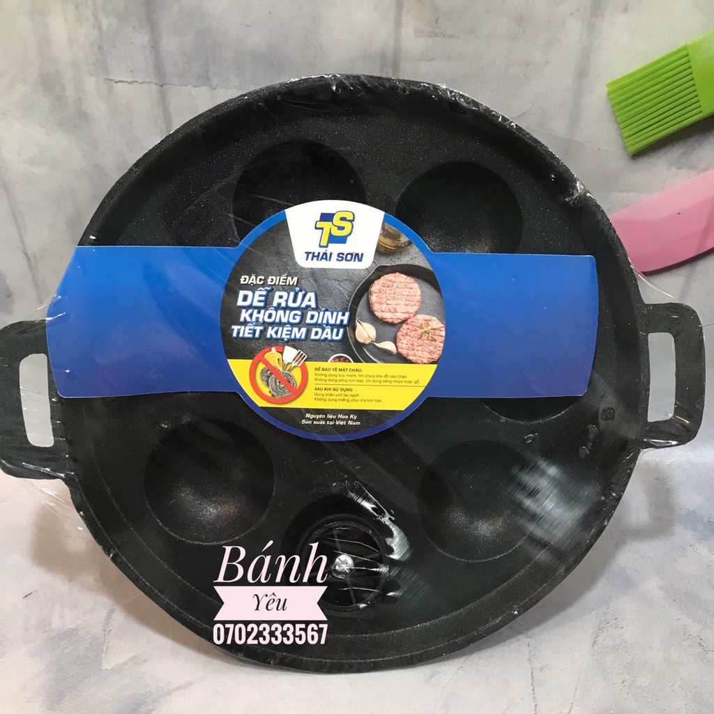 Khuôn Bánh Khọt 8 Lỗ Chống Dính - KH163