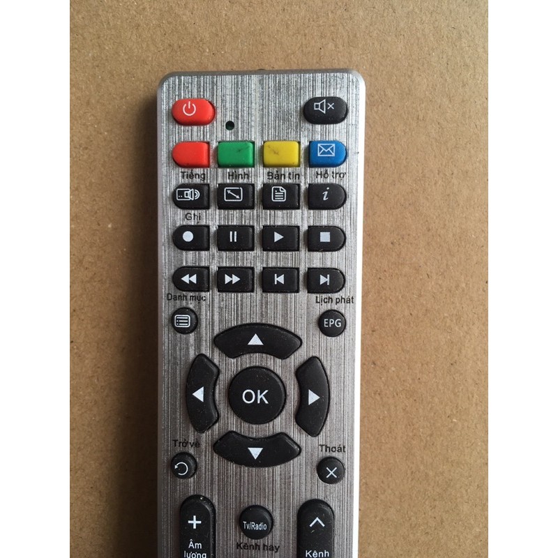 REMOTE ĐIỀU KHIỂN ĐẦU THU mobiTV - TẶNG KÈM PIN - ĐIỀU KHIỂN ĐẦU THU TRUYỀN HÌNH mobiTV