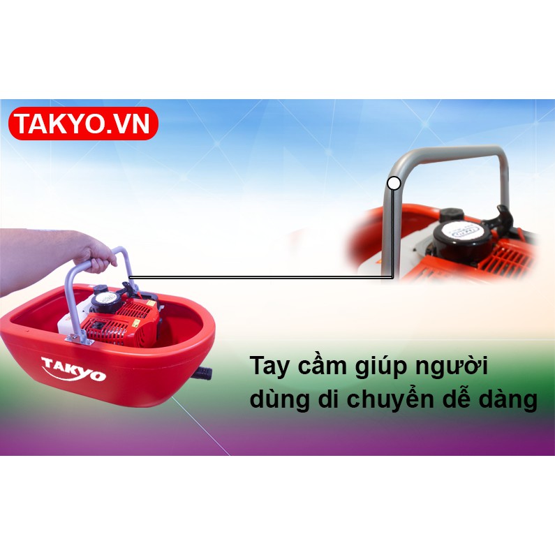 Máy bơm thuyền bơm xuồng động cơ 2 thì Takyo TK 430