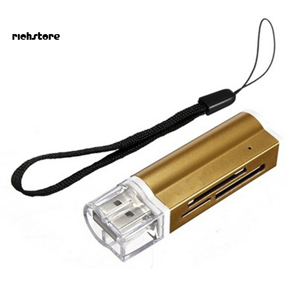 Đầu Đọc Thẻ Nhớ USB 2.0 Micro SD TF MMC SDHC MS Tốc Độ Cao | BigBuy360 - bigbuy360.vn