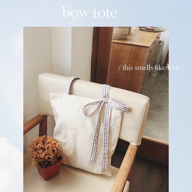 Bow Tote - Túi buộc nơ ptitepluie