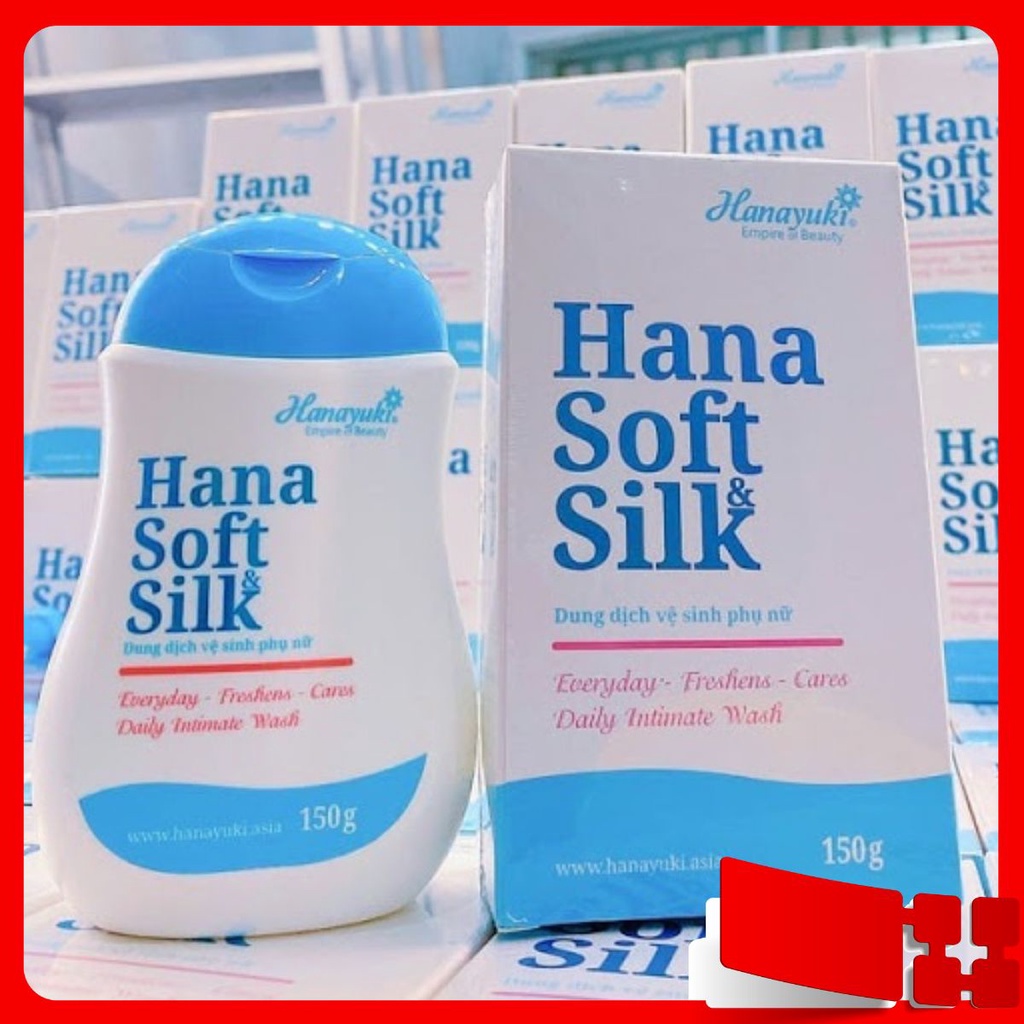 [SIÊU SALE LỚN] Hana Soft Silk - Dung Dich Vệ Sinh Phụ Nữ Hanayuki Sạch Mát, Thơm Tho [SIÊU SALE LỚN]