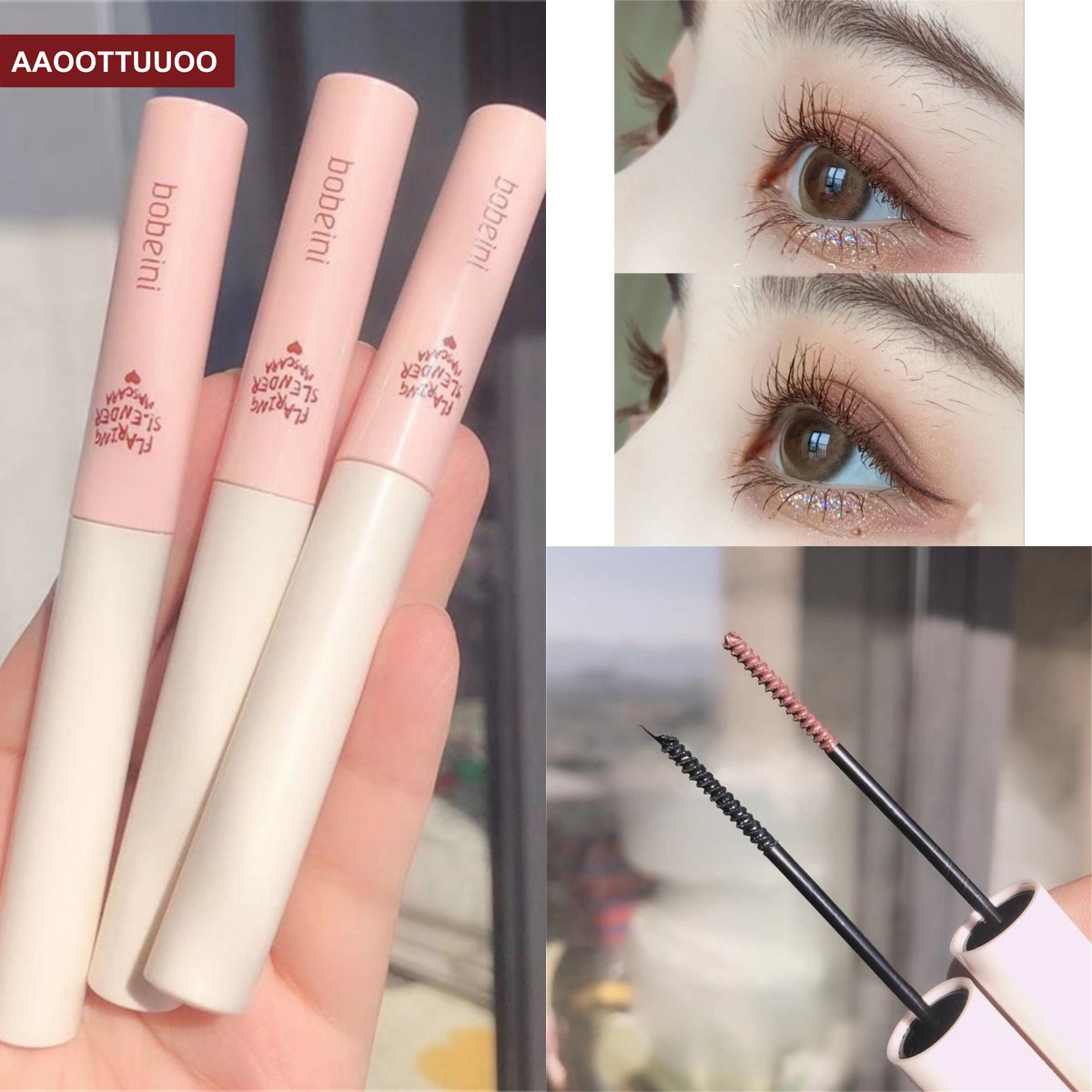 Đầu Cọ Mảnh Chống Thấm Nước Chuốt Dài Và Làm Mi Cong Tự Nhiên Hiệu Quả | BigBuy360 - bigbuy360.vn
