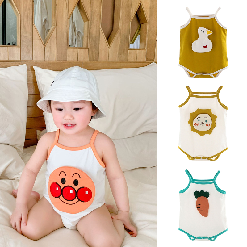 Áo liền quần họa tiết đáng yêu cho trẻ nhỏ