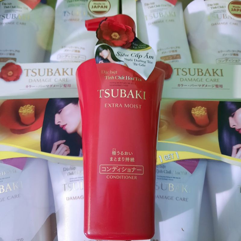 Dầu xả Tsubaki siêu cấp ẩm 500ml