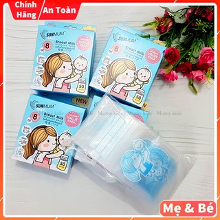 50 Túi Trữ Sữa SUNMUM 250ml Thái Lan - Túi Đựng Sữa Không Có BPA, An Toàn Cho Bé