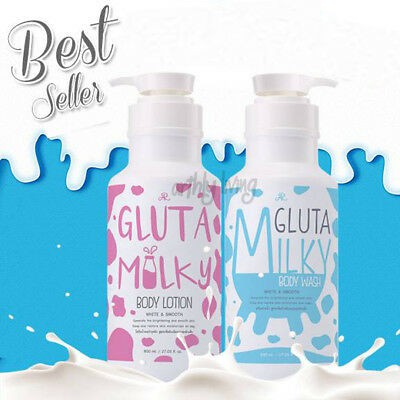 Sữa tắm trắng da Gluta Milky Body Wash 800ml