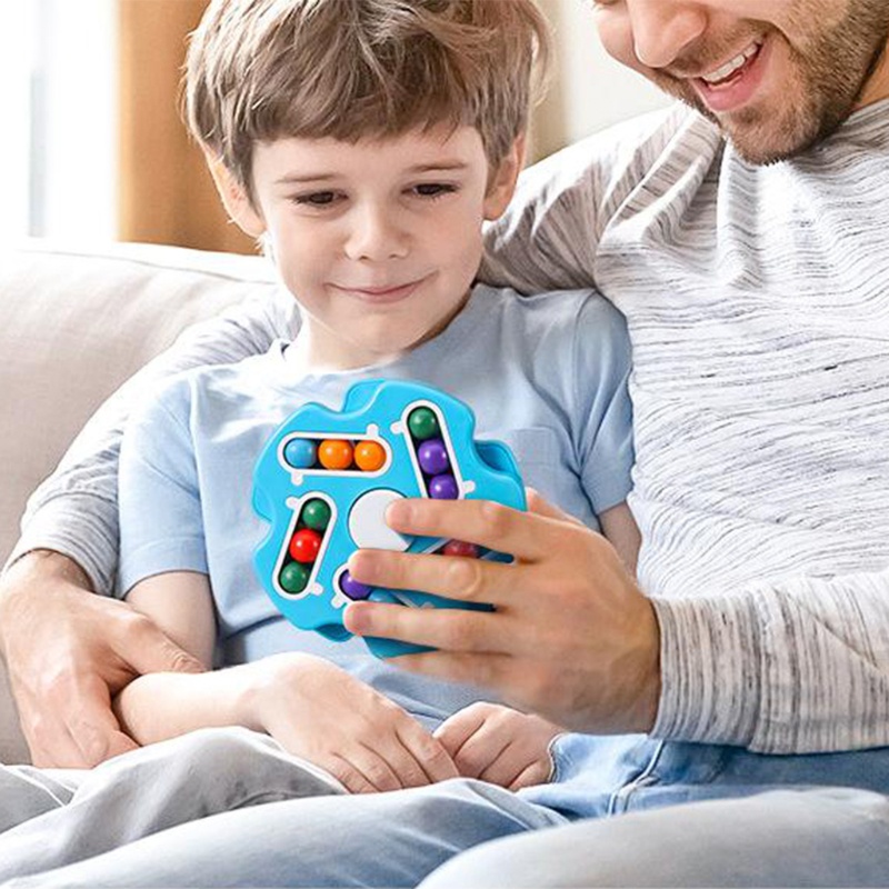 1 Bộ Đồ Chơi Khối Lắp Ráp Hạt Đậu Ma Thuật 3D Phát Triển Trí Tuệ Cho Bé