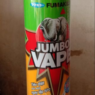 Xịt côn trùng Jumbo wape bình 600ml