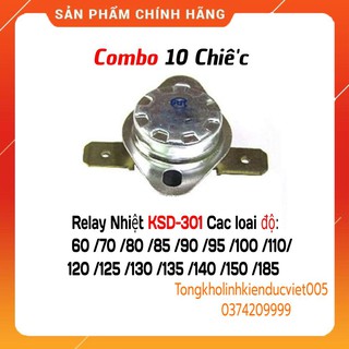 . relay nhiệt ksd-301 các loại độc giá 10 chiếc ..