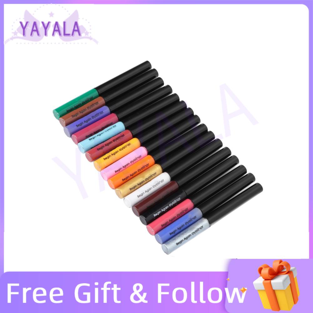 Set 16 bút kẻ mắt dạng lỏng LANGMANNI lâu trôi chống thấm/chống nhòe
 | BigBuy360 - bigbuy360.vn