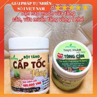 Combo tăng cân + tăng vòng 1 mị hương. căng tràn sức sống cùng mị hương