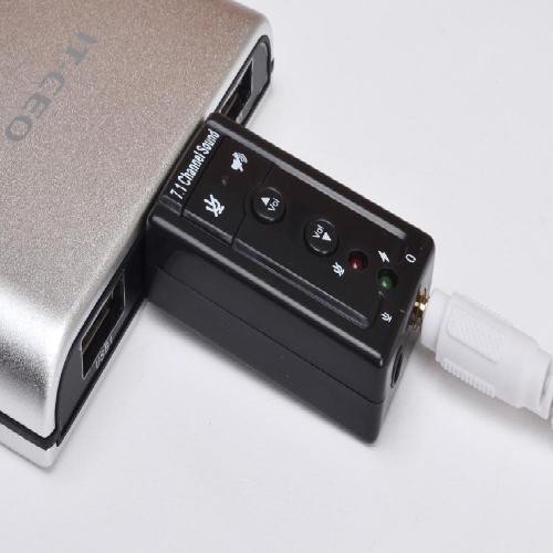 Card âm thanh USB Sound Adapter Virtual 7.1