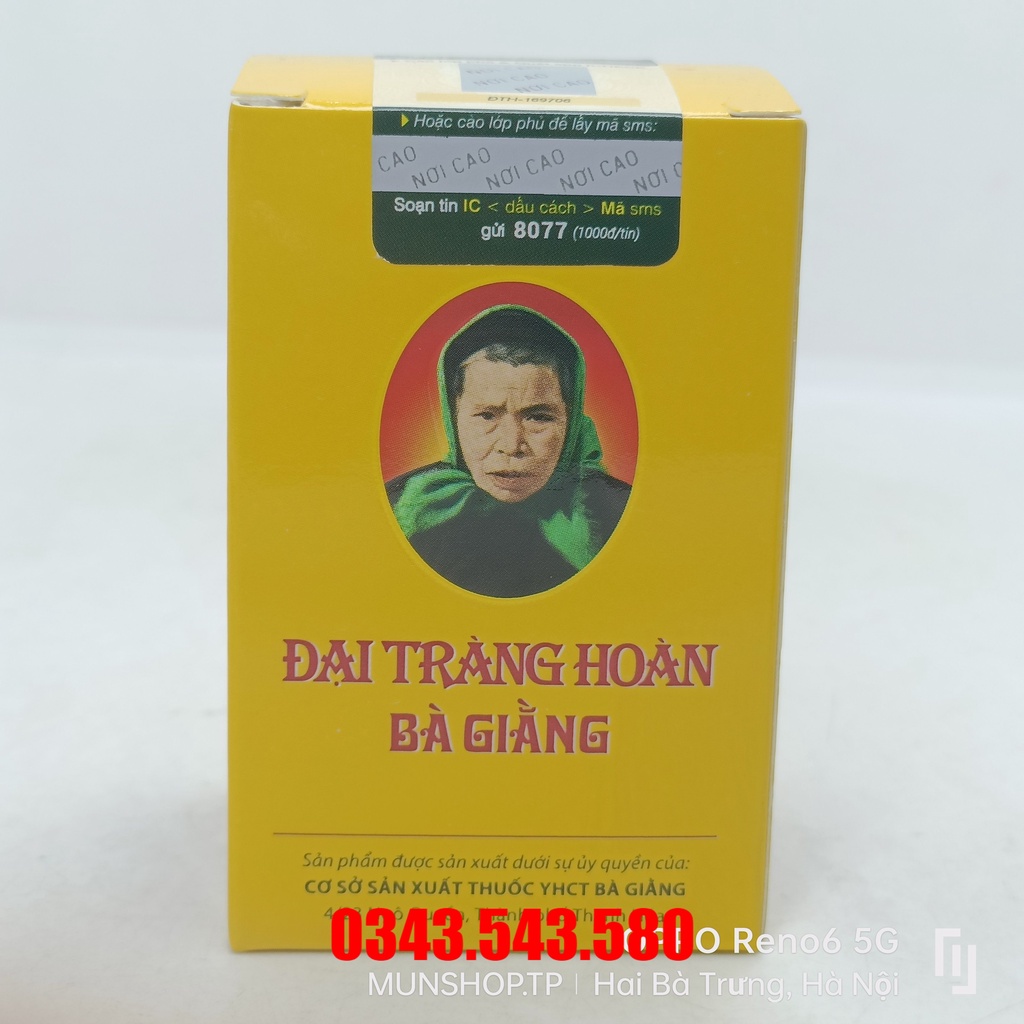 Đại Tràng Hoàn Bà Giằng lọ 240 viên