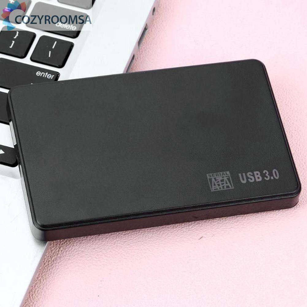 Hộp Đựng Ổ Cứng Ngoài 3tb Usb 2.0 / 3.0 Cho Laptop Pc 2.5 Inch Sata Ssd Hdd