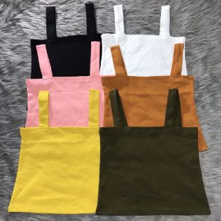 Áo 2 DÂY CROPTOP BẢNG TO