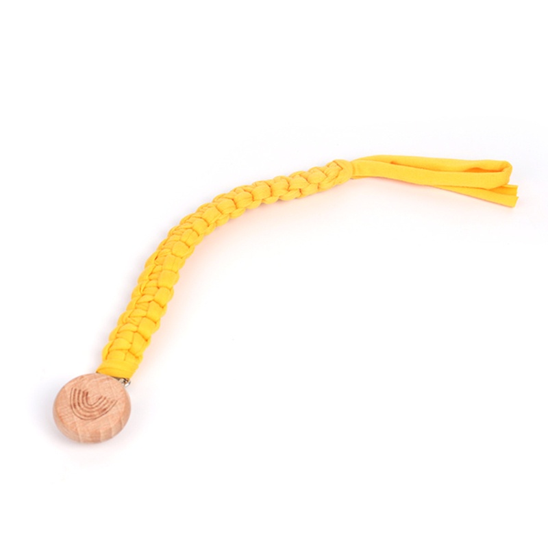 Giá Đỡ Núm Vú Giả Bằng Cotton Dệt Phối Dây Xích Kẹp Núm Vú Giả Cho Bé M