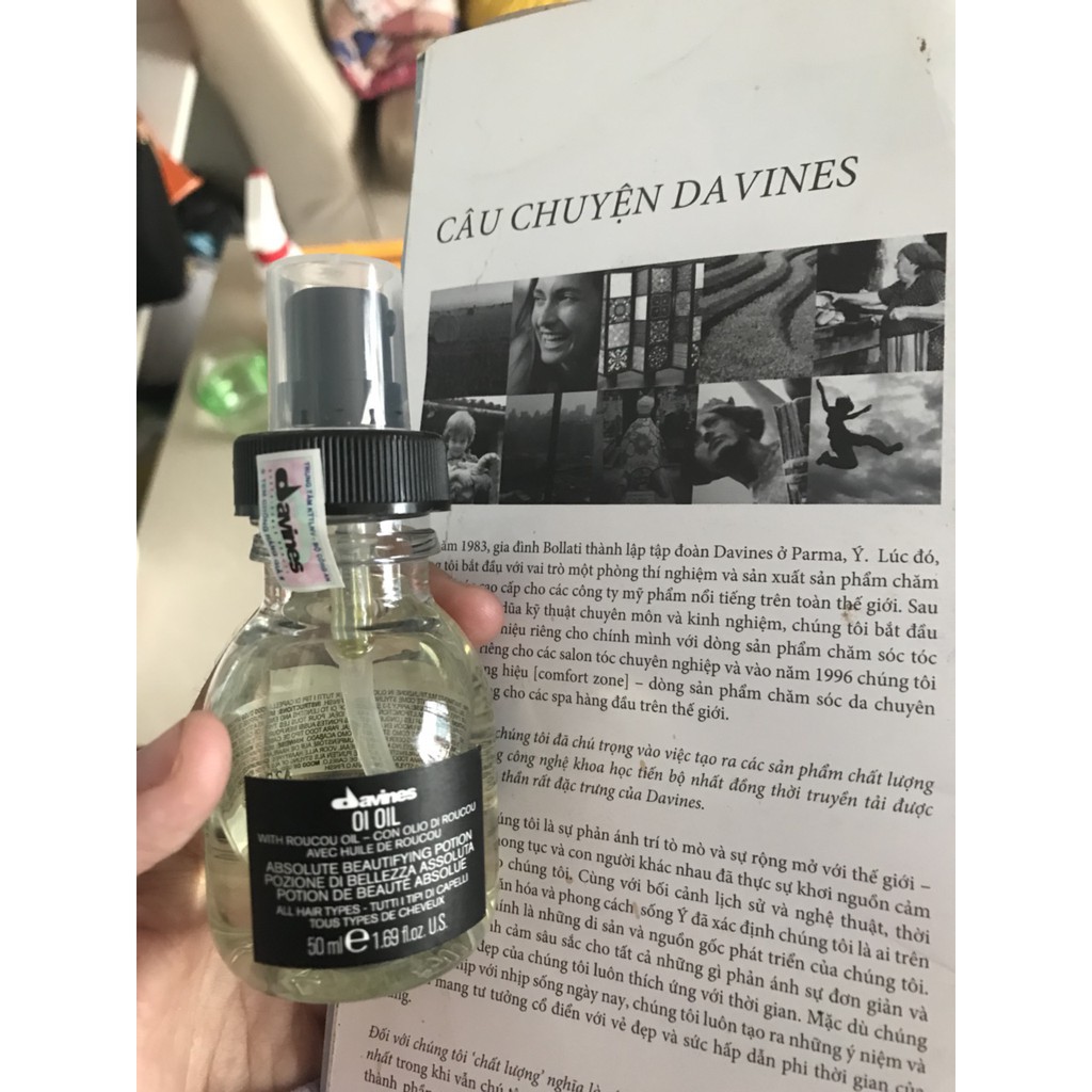 DẦU DƯỠNG TÓC HOÀN MỸ DAVINES OI ABSOLUTE 50ML/100ML - LÀM ĐẸP CHO MỌI LOẠI TÓC | BigBuy360 - bigbuy360.vn