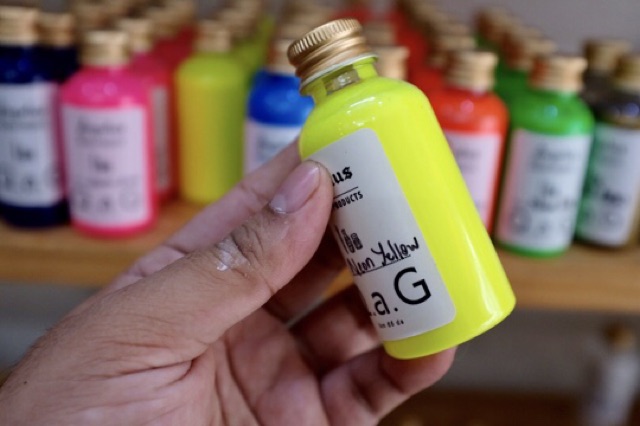 Sơn vẽ giầy, đồ da Angelus màu neon 50ml