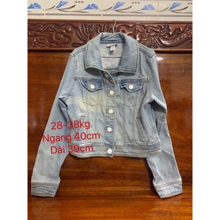 Áo khoác jean bé trai bé gái denim si tuyển