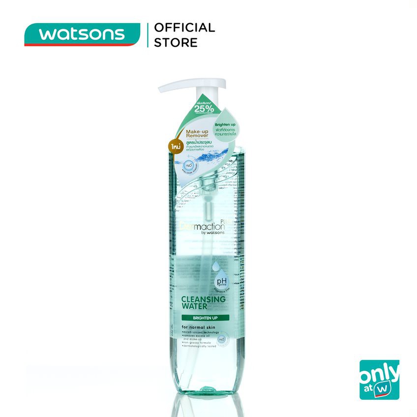 Nước Tẩy Trang Làm Sáng Da Dermaction Plus By Watsons 250ml