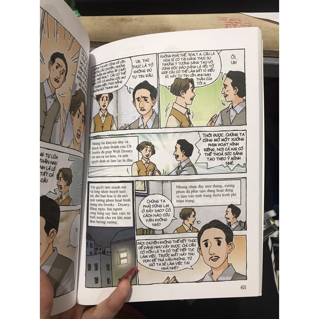 Sách - Chuyện kể về danh nhân thế giới Who? Walt Disney