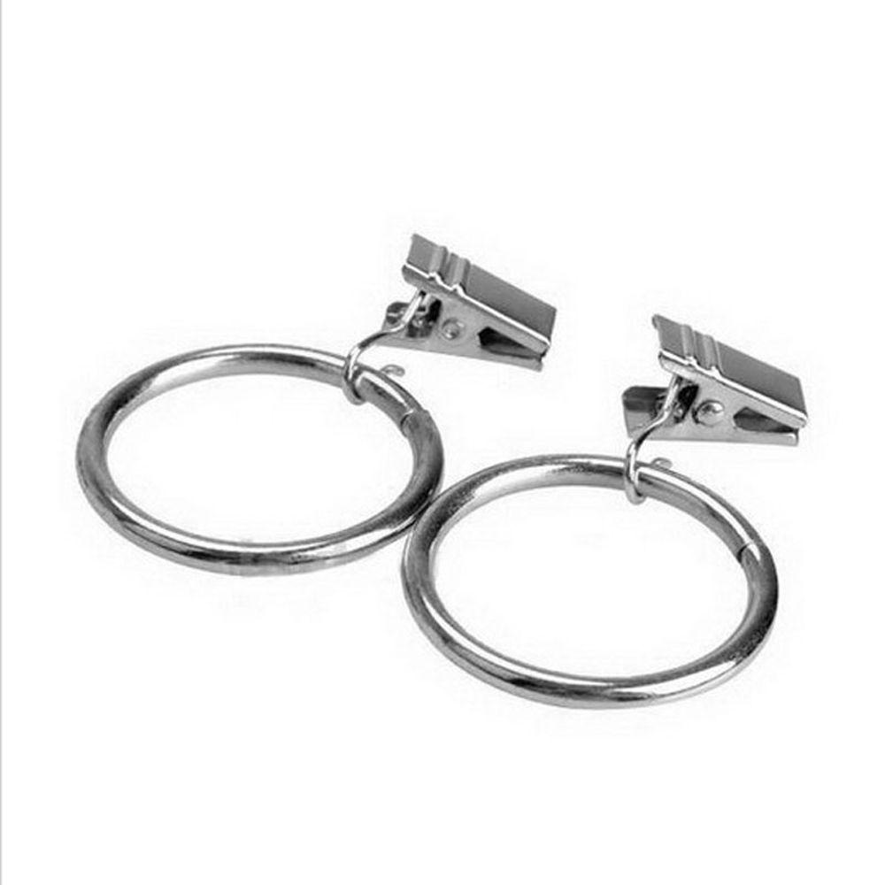 Móc Treo Rèm cửa sổ Bằng Thép Không Gỉ Đa Năng Tiện Dụng