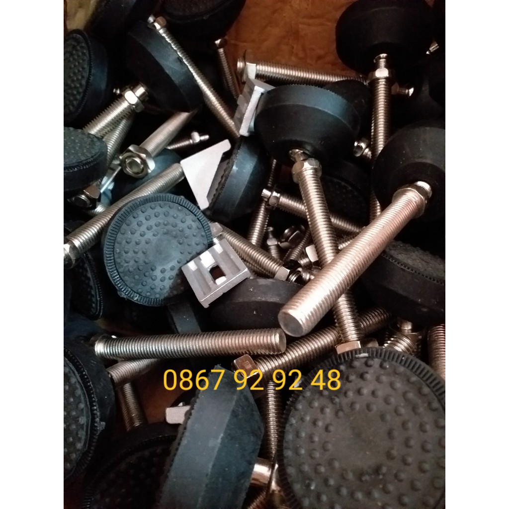 Chân tăng chỉnh đế nhựa D60 - D80