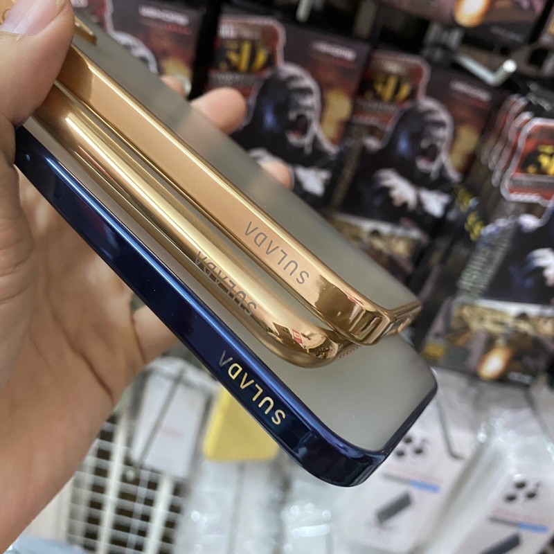 ốp lưng SULADA cao cấp lưng nhám bảo vệ camera xsmax đến 12promax