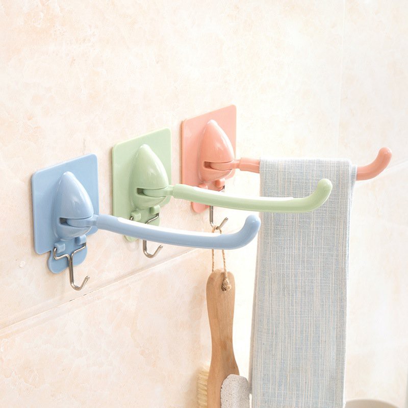 Móc treo khăn dán tường nhà tắm treo giấy vệ sinh đa năng hình vòi VOI _M29