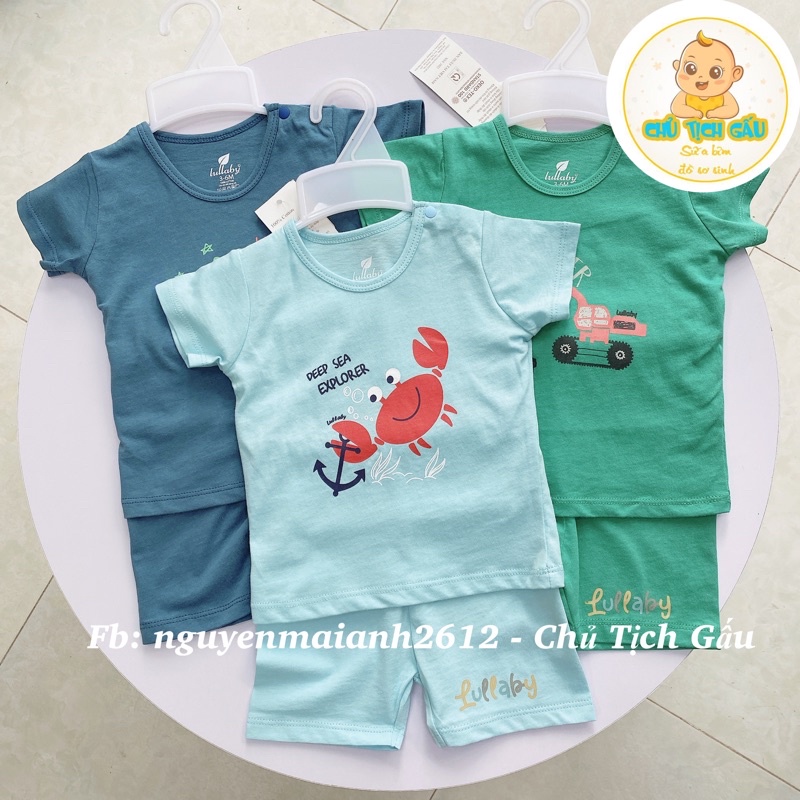 Bộ cộc tay Lullaby cho bé