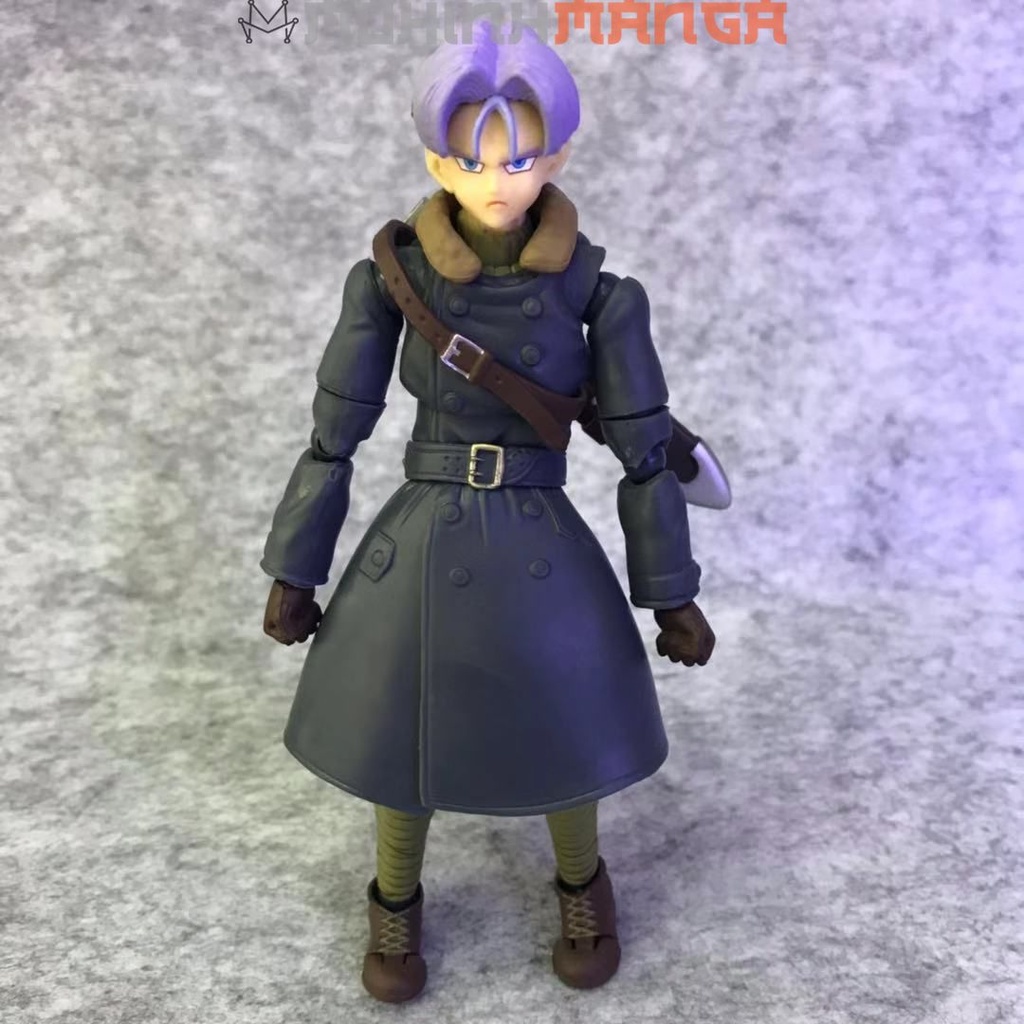 Mô hình SHF Future Trunks có khớp và phụ kiện Dragon Ball Bảy viên ngọc rồng Trunk con trai của Vegeta