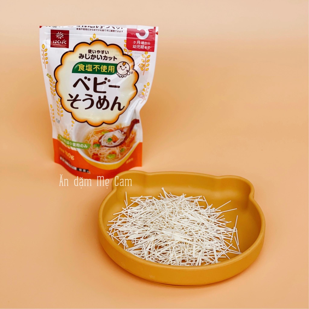 MÌ SOMEN TÁCH MUỐI HAKUBAKU cho bé từ 5 tháng