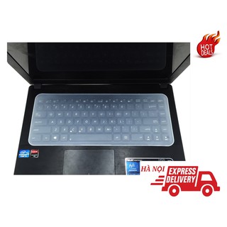 Miếng Phủ Bàn Phím Laptop 15 - 17 inch Silicon Chống Nước, Chống Bụi Bẩn