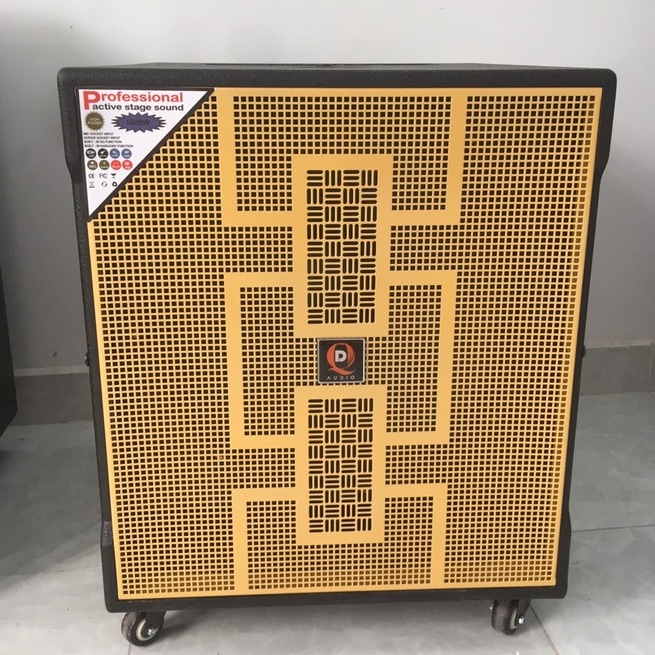 Loa kéo cột AUDIO-K1010 công xuất 9000W (Bass 50 + full - 2 đường tiếng) cao cấp, chính hãng, kèm 2 micro UHF