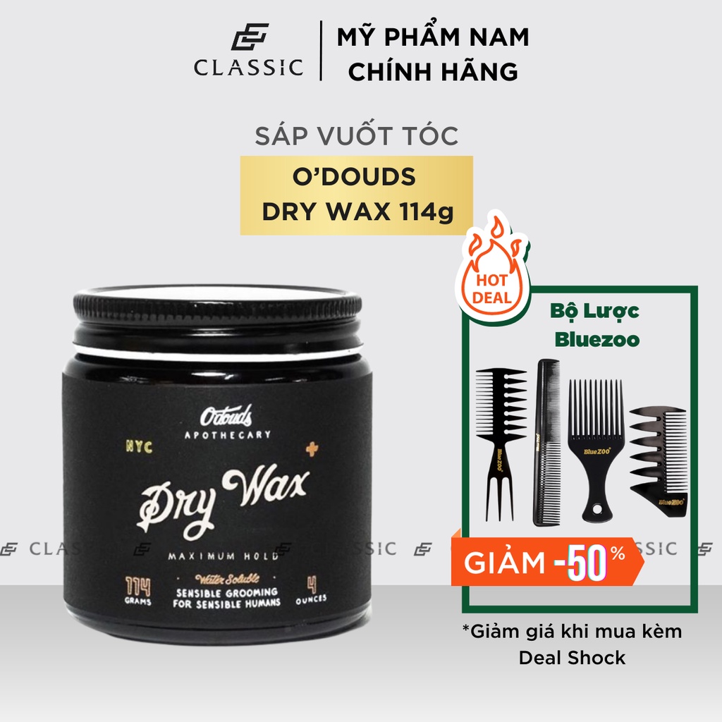 Sáp Vuốt Tóc O'Douds Dry Wax