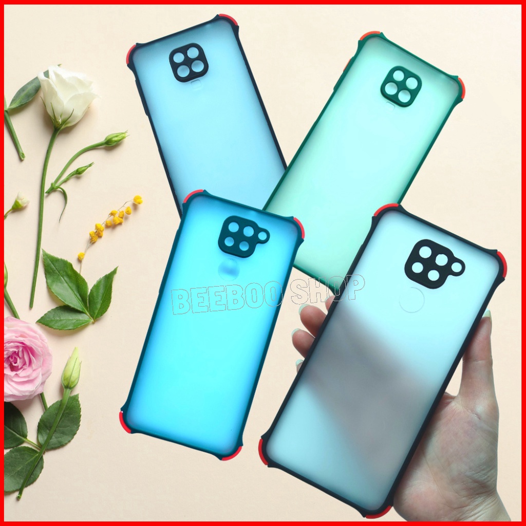 CHỐNG SỐCỐp lưng Bảo vệ Camera Xiaomi Redmi Note 9/ 9s/ 9 Pro - Chất liệu Nhám Cao cấp - Chống va đập