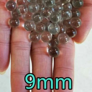 50 viên bi thuỷ tinh trong suốt đường kính 9mm
