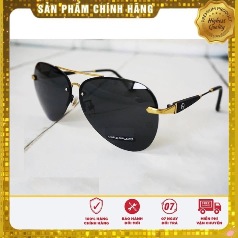 [KM 50%] ❌POSHOP❌KÍNH MÁT NAM CAO CẤP MB DÁNG MÃNH TRÒNG POLARIZED UV400 HOT TREND TẶNG KÍNH ĐÊM . | BigBuy360 - bigbuy360.vn
