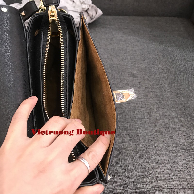 Túi xách đinh tán kim cương