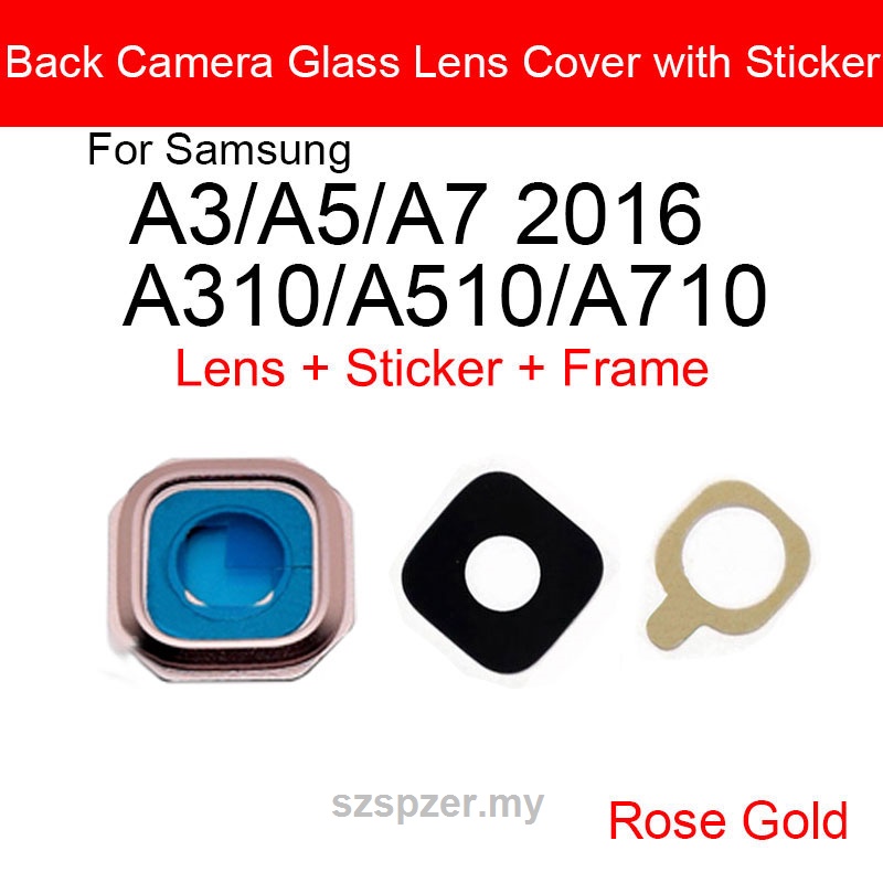Miếng dán bảo vệ ống kính Camera sau cho Samsung Galaxy A3 A5 A7 2016 A310 A510 A710