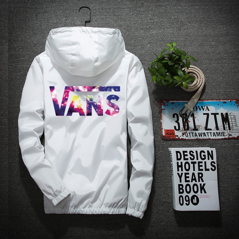 VANS Áo Khoác Bóng Chày Dài Tay Cho Nam Nữ Size S-7Xl