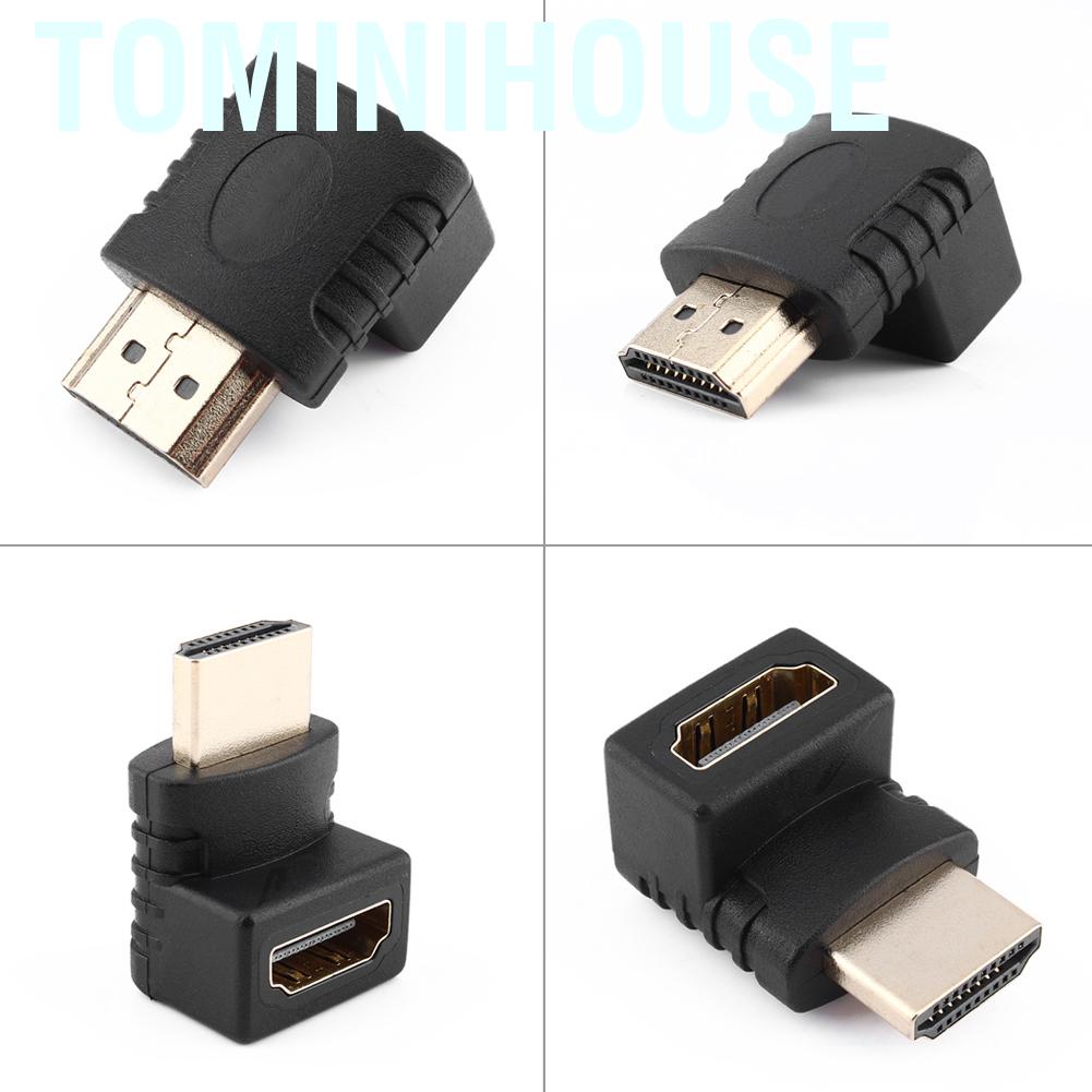 Bộ chuyển đổi mở rộng góc phải USB 270 độ từ đầu cắm sang cổng cắm Hdmi cho HDTV gia đình