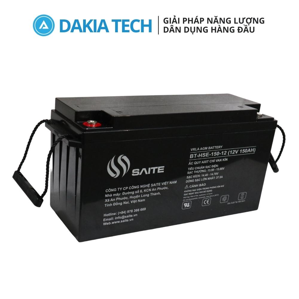Ắc quy Saite 12V 150Ah Model BT-HSE-150-12